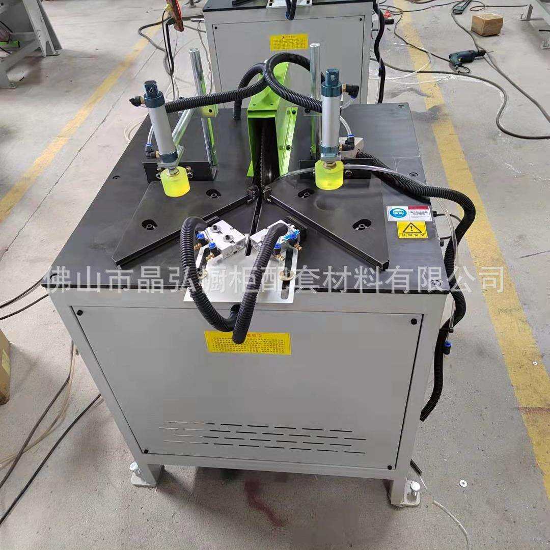 精准多功能锯极简玻璃门铝材晶钢门铝材切角机45-90度型材切割机