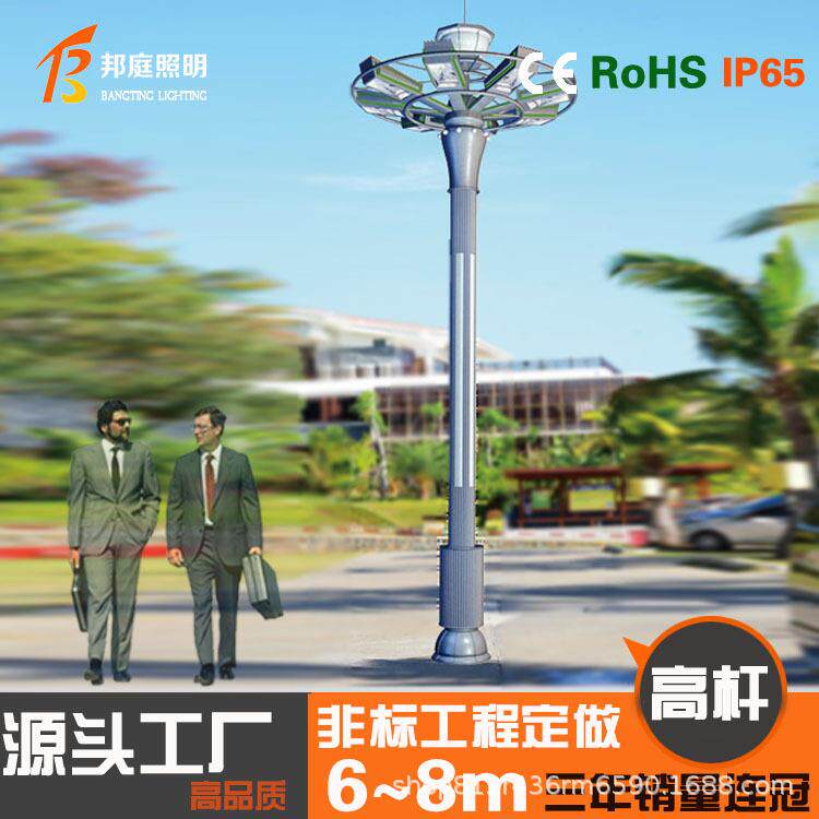 小区户外灯 亮化3米景观路灯头造型道路照 明施华一号 LED庭院灯