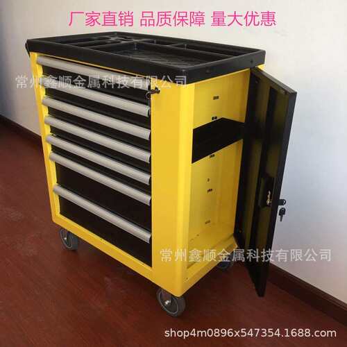 冷轧板汽修工具移动车五金运输工具推车抽屉式收纳箱TOOL TROLLEY