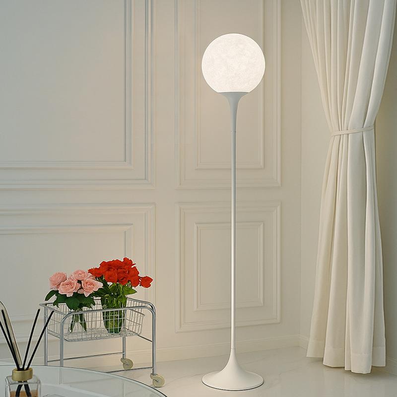 法式奶油风摆件网红立式台灯卧室床头儿童房客厅沙发蘑菇落地灯