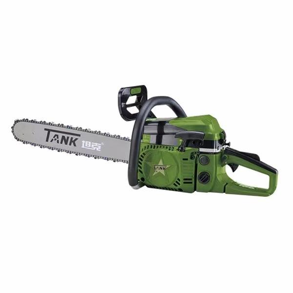 坦克5255大功率油锯汽油锯伐木锯汽油电锯易启动油锯伐木电锯