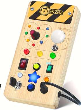 Wooden Busy Board Sensory Board for Youngsters with感官板