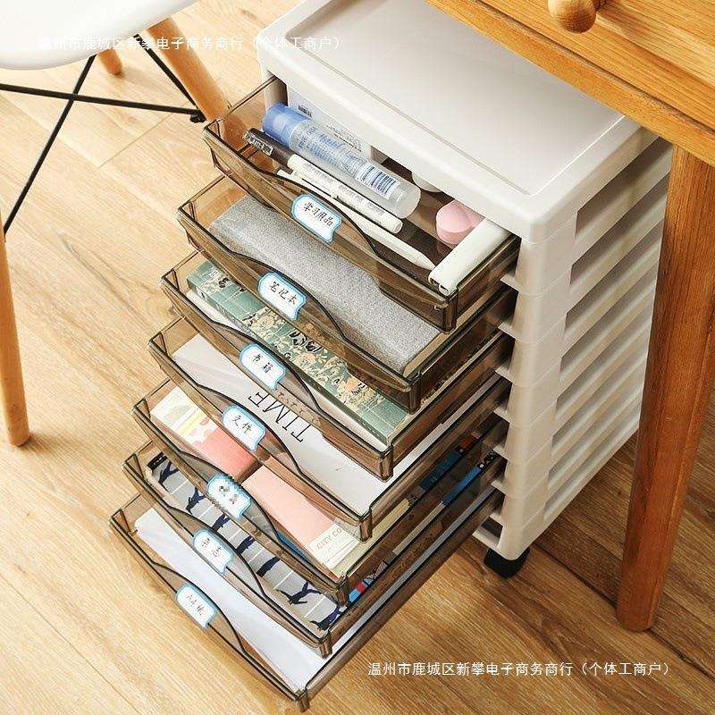 箱子收纳美睫文件美甲店用饰品收纳柜抽屉式工具美甲收纳盒多层