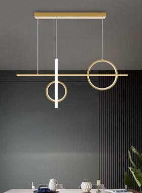 北欧餐厅吊灯现代简约个性创意吧台餐桌饭厅轻奢大气led灯具灯饰