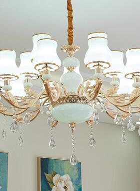 现代简约客厅灯简欧吊灯大气家用餐厅卧室灯具LED灯饰网红房间灯