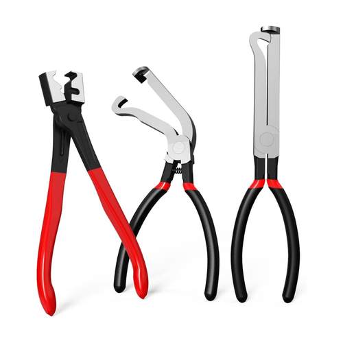 跨境热卖断线钳管束钳 油管分离钳多功能弯直汽车钳卡扣钳子工具