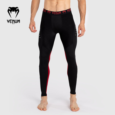 VENUM 毒液 Adrenaline 男紧身长裤健身跑步柔术格斗训练搏击裤