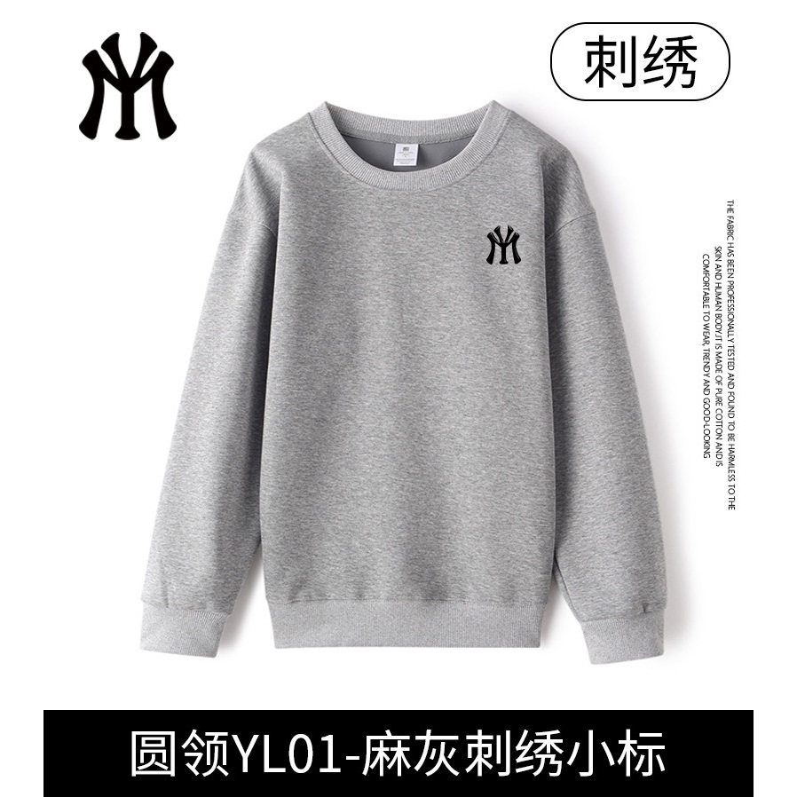 MYLY 美式印花卫衣情侣装学生宽松百搭潮流卫衣【成人款】普XX2-5