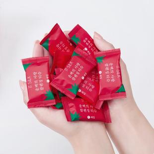 不含棉荧光增白剂花加大洗脸巾 一性压缩毛巾加厚粒袋次号装