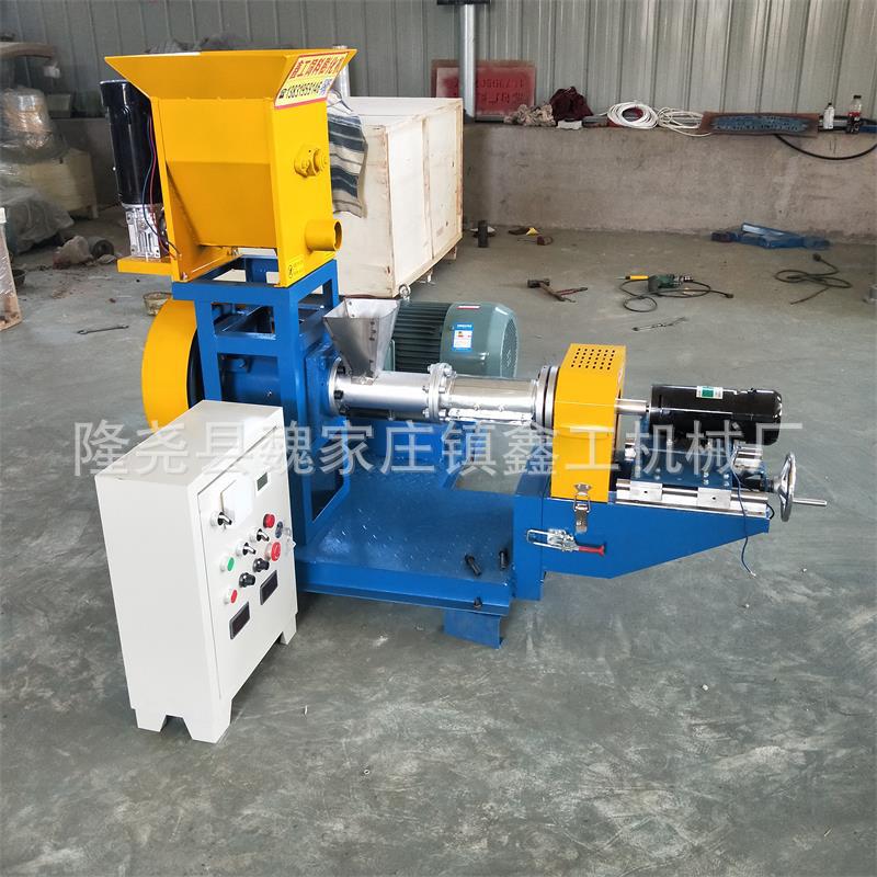 家用220v膨化机 饲料颗粒膨化机 小型狗粮机 狗粮生产设备