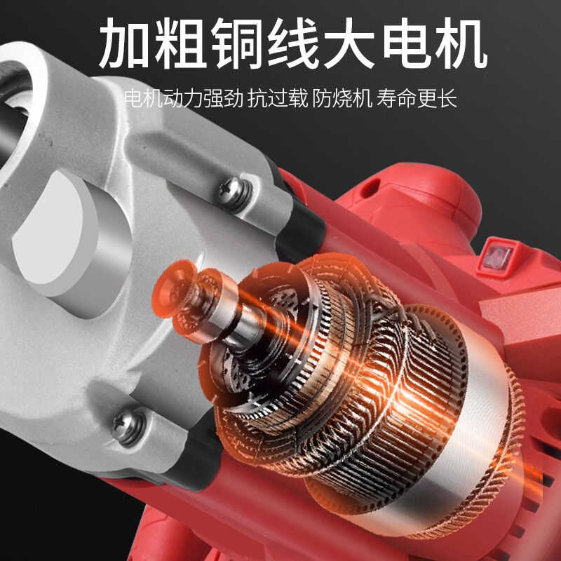 德国多迪大功率电动搅拌器6档调速油漆搅拌机水泥搅拌机工业级腻