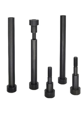 厂家直销塑胶模A型拉杆C型螺丝16x80-280L止动螺栓黑色现货12.9级