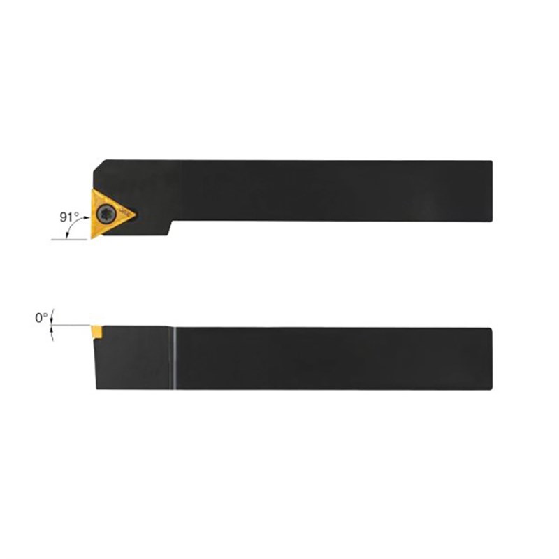 螺钉式外圆车刀杆91度装TCMT刀片三角形STFCL1212H11走心机刀杆