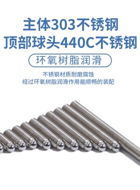 M6x0.25精密细牙不锈钢螺丝调节螺钉光学微调螺纹副丝杆螺杆配件