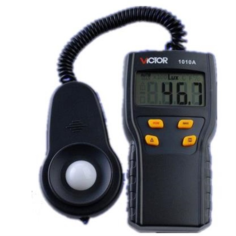 胜利 自动量程照度计VC1010A 测光表 照度仪 亮度表 照度表
