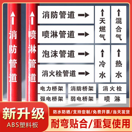 PVC反复使用可弯曲喷漆字模版