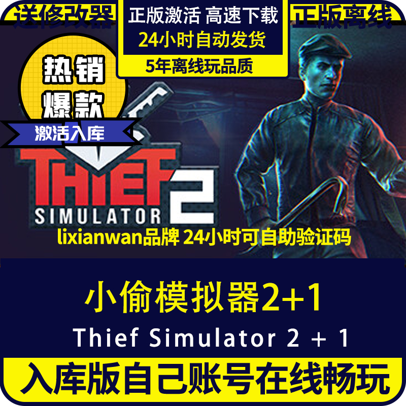 steam正版游戏小偷模拟器2+1