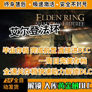 steam艾尔登法环黄金树解锁入库DLC存档修改老头环刷魂武器装备防具道具材料锻激活 pc上古之环ELDEN RING