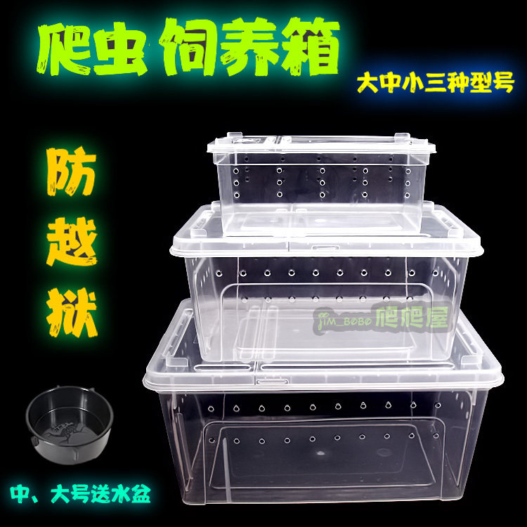 速发活透明养蚯蚓专用箱塑料饲包盒子透气养殖面养虫高饵红虫保湿