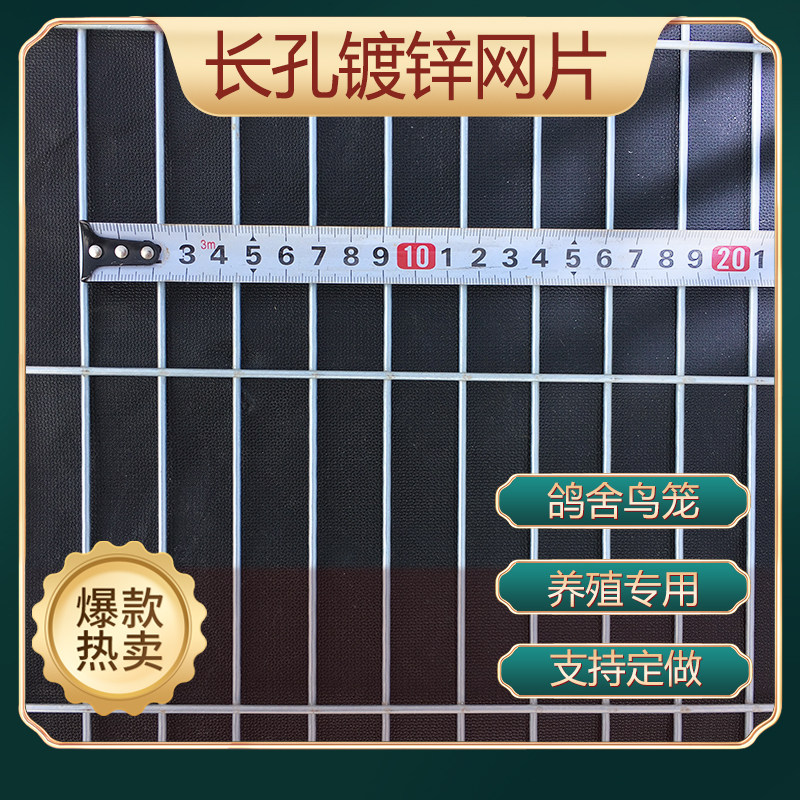 速发长镀孔锌网片钢丝鸽笼长殖地网方格电焊养形焊接防护铁丝底网
