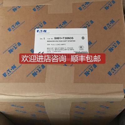 询价EATON伊顿穆勒S801+T24N3S 软启动器S801T24N3S 询价