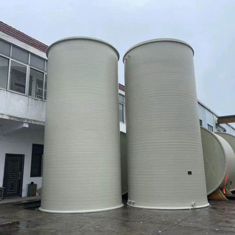 速发PP塑料化工储罐立卧式聚丙烯贮罐计量罐盐酸液碱PPH一体缠绕