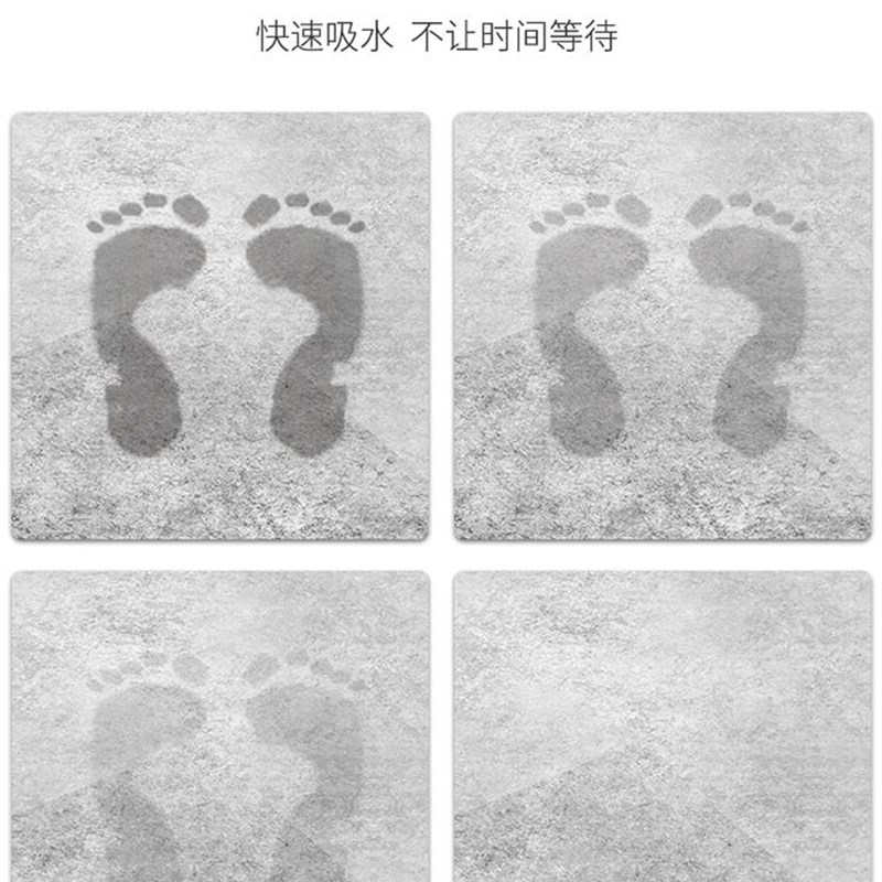 现货速发厨房地垫防滑防油可擦免洗矽藻泥吸水凉垫家用耐脏垫子防