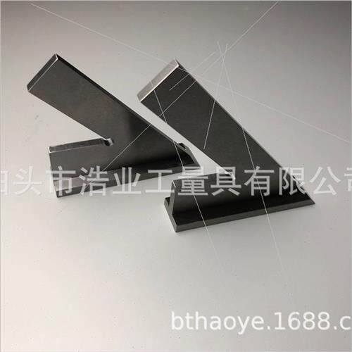 现货速发加宽底座角尺 长短边DI875/II 100X70不锈钢45度平口带座