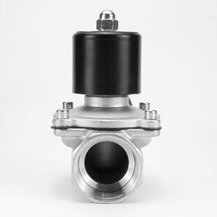 304不锈钢电磁阀开关阀常闭2w水阀气阀220v24v6分dn15dn25dn50