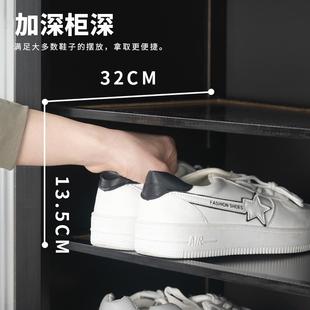 楼道鞋 架 柜家用门口外走廊用室内入户玄关柜2024新爆款 实木收纳鞋