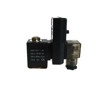 0545小型二位两通高压电磁阀常闭耐压8Mpa水阀气阀AC220VDC24V