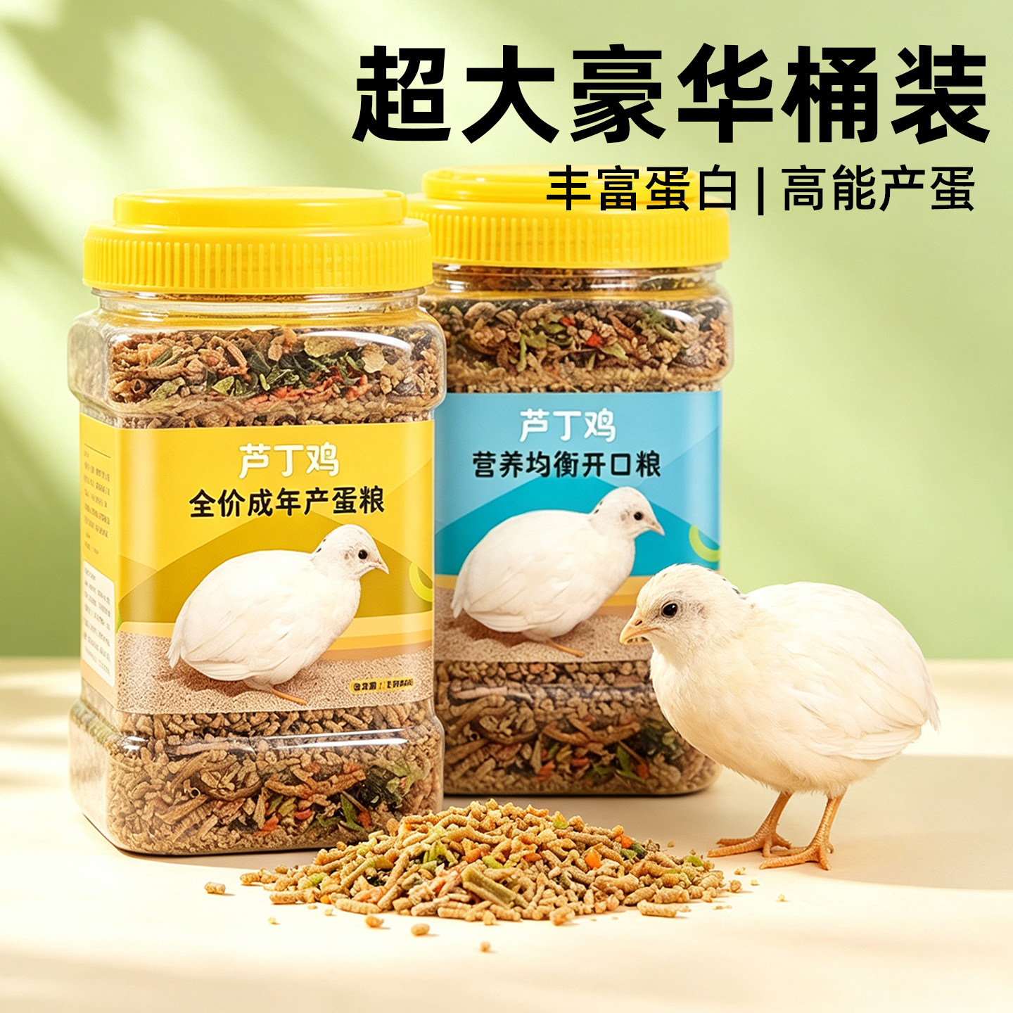 芦丁鸡专用粮食饲料通用