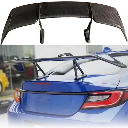 适用于丰田GT GR86 斯巴鲁BRZ翼豹改装STL款碳纤维尾翼后扰流