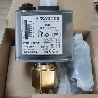 DSB143F001 压力开关 SAUTER工业工控压力控制器议价维修