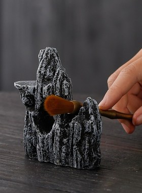 速发鱼缸造景假山装饰小型摆件水族箱布景内饰造景石全套沙盘盆景