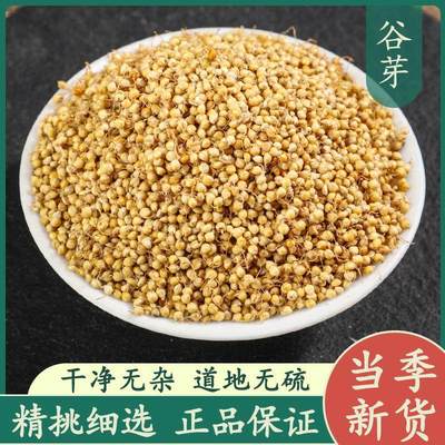 谷芽材新货炒麦500g牙生泡