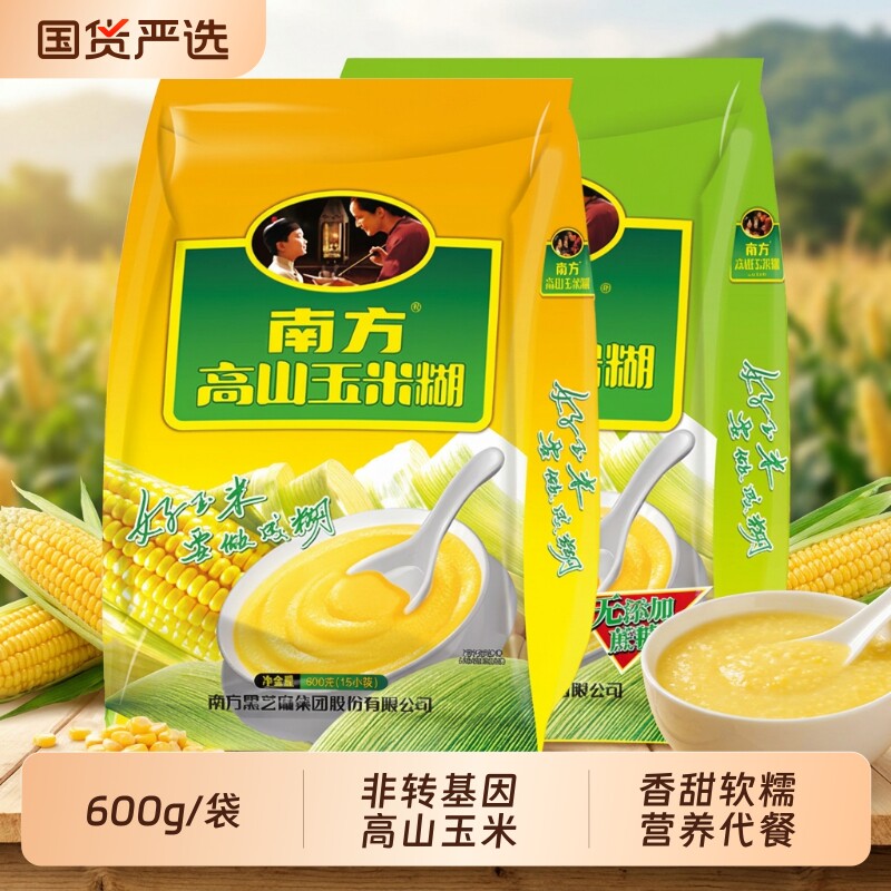 南方玉米糊600g袋装|千人加购图片