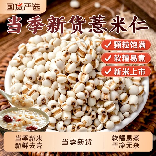新鲜贵州有机小薏米新货薏米仁