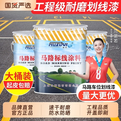 马路划线漆黄白色|明星代言