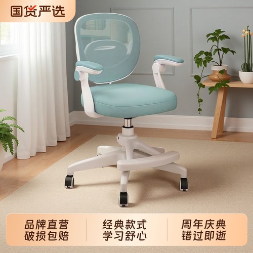 儿童学习椅小学生专用座椅家用可升降调节写字椅矫正坐姿书桌椅子