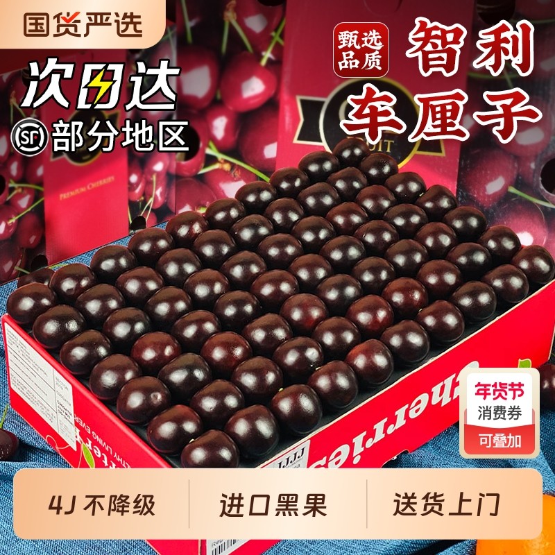 现货智利进口车厘子顺丰包邮特大5斤4jjjj新鲜孕妇樱桃水果旗舰店,水产肉类/新鲜蔬果/熟食,车厘子/樱桃,淘宝优惠券,粉丝福利购,淘宝优惠卷