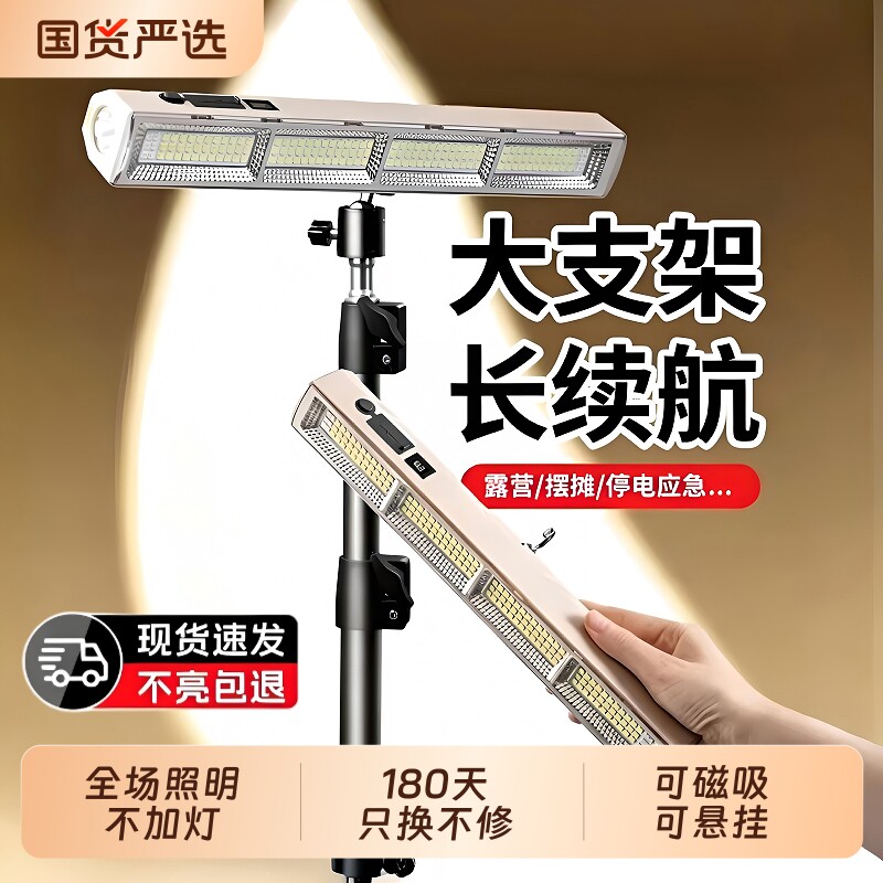 【热销10w+】露营摆摊应急照明灯图片