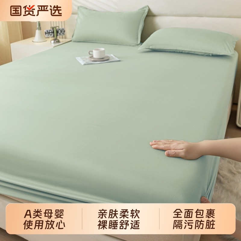 隔脏磨毛床笠四季通用单件三件套2025新款床垫保护套床罩宿舍乳胶