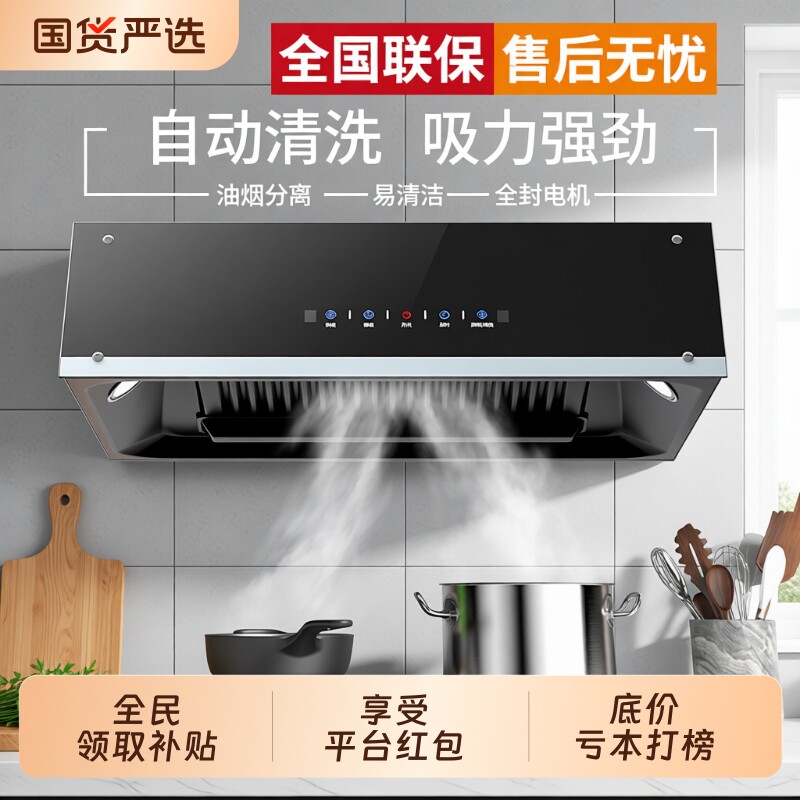 新飞老式抽油烟机家用出租房中式小型顶吸脱排适用厨房吸油烟机