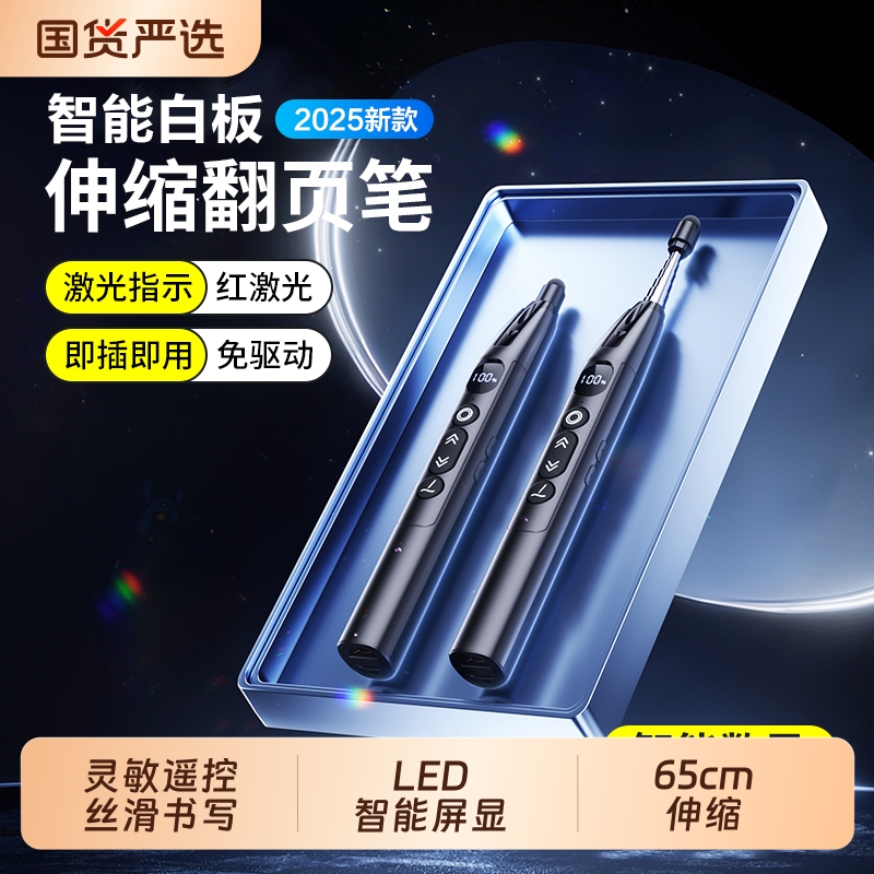 【2025新款】六合一智能翻页笔