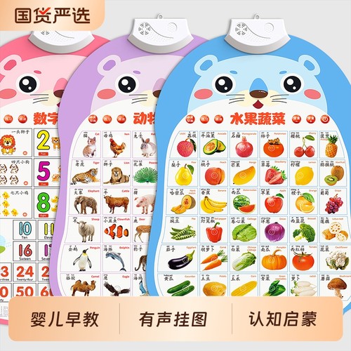 婴幼儿早教有声挂图点读发声