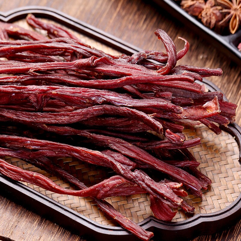 霍林西山香手撕风干牛肉干内蒙古特产休闲零食麻辣原味健康罐装