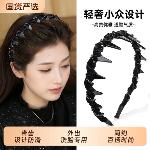 路易斯王妃发箍女款2025新款时尚日常外戴发卡蓬松高颅顶头箍头饰