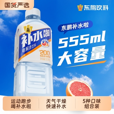 东鹏补水啦555ml*15瓶整箱组合装
