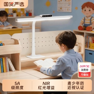 台灯学习专用护眼灯国AA学生儿童书桌孩子写作业写字充电台风新款